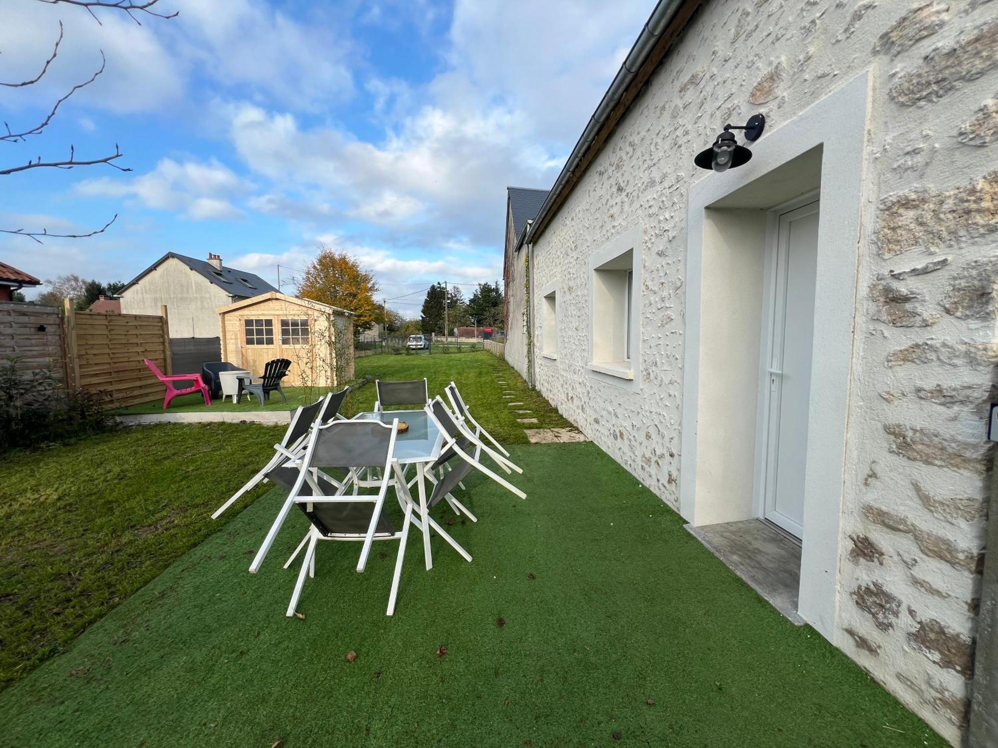 Maison/Appartement Avec Jardin Saint-Denis-en-Val Exteriér fotografie